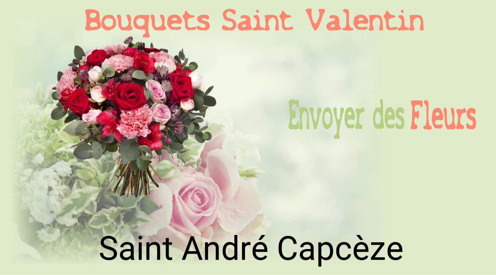 Roses de Saint-Valentin livrées à Saint-André-Capcèze